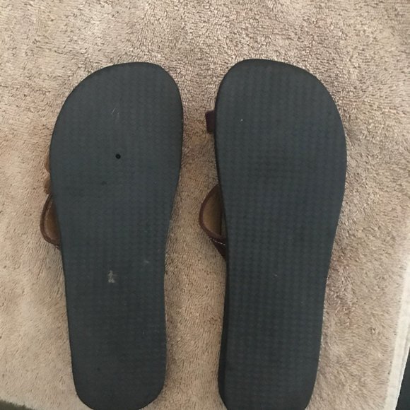 Hecho in México leather sandals size 8 - Picture 3 of 3